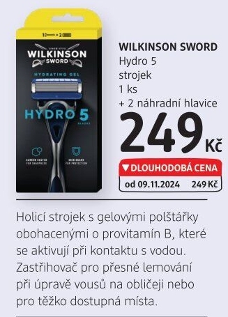Holítka pánská Hydro 5 Sword Wilkinson