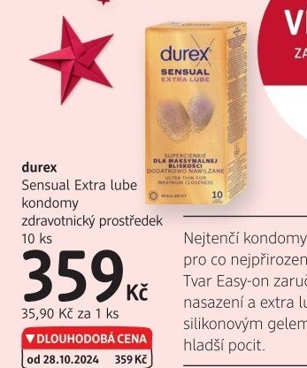 Kondomy Sensual Durex