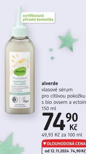 Sérum na vlasy Alverde