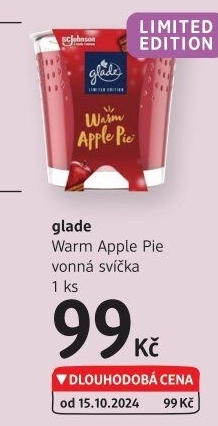 Svíčky vonné Glade by Brise