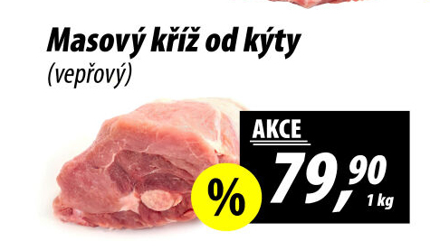 Masový kříž od kýty vepřový