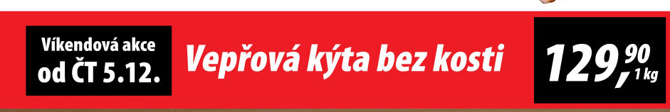 Vepřová kýta bez kosti