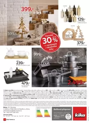 akční leták Kika nábytek 29.11.2024-9.12.2024