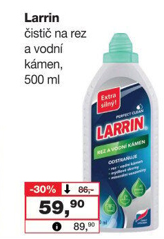 Čistič na rez a vodní kámen Larrin