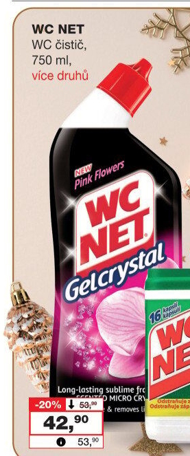 Gelový čistič WC WC Net