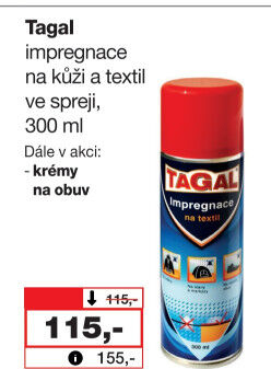 Impregnace na textil Tagal