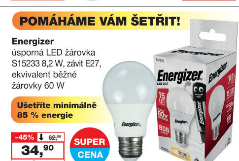 LED žárovka Energizer