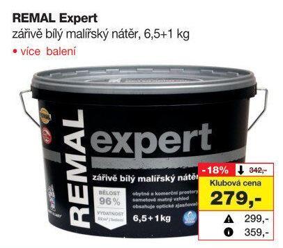 Malířský nátěr Expert Remal