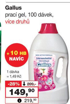 Prací gel Gallus