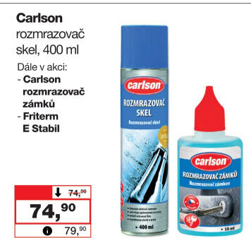 Rozmrazovač skel Carlson