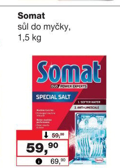 Sůl do myčky Somat