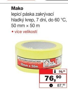 Zakrývací páska Mako