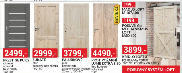DVEŘE A KLIKY