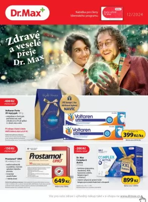 akční leták Dr. Max 1.12.2024-31.12.2024
