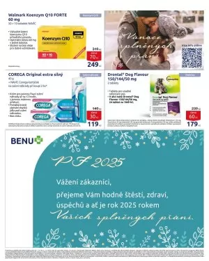 akční leták BENU Lékárna 1.12.2024-31.12.2024