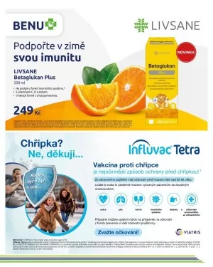 akční leták BENU Lékárna 1.12.2024-31.12.2024