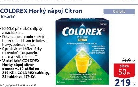Horký nápoj Coldrex