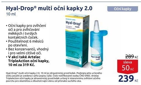 Kapky oční Multi Hyal-Drop