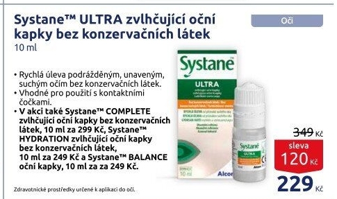 Kapky oční zvlhčující Ultra Systane Alcon
