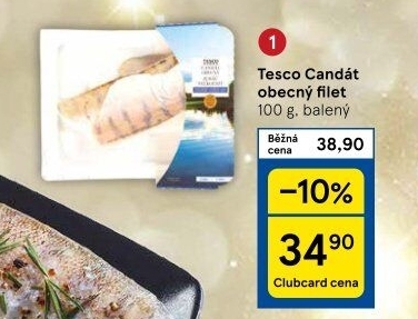 Candát obecný filety Tesco