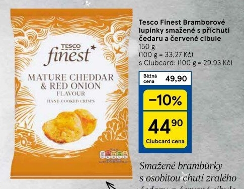 Chipsy Tesco Finest