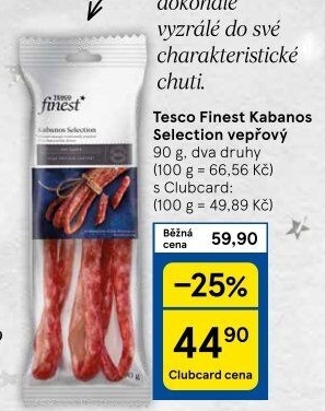 Kabanos Tesco Finest