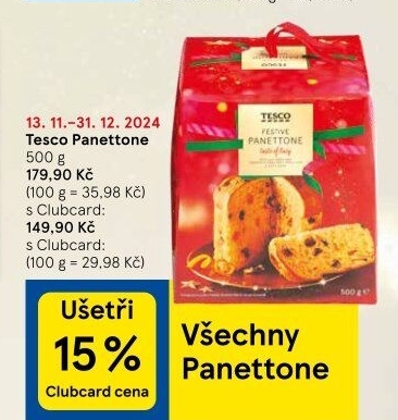 Panettone Tesco