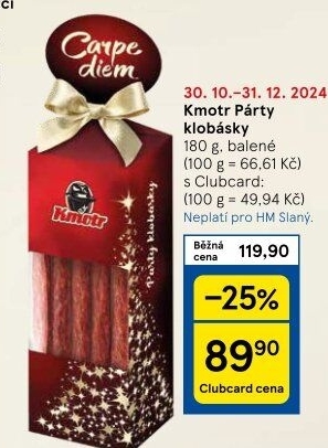 Párty klobásky Kmotr