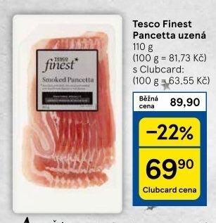 Slanina Pancetta Tesco Finest