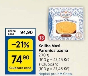 Sýr Parenica Koliba Bystřice pod Hostýnem