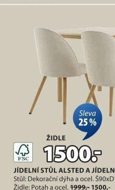 Jídelní židle Thorup