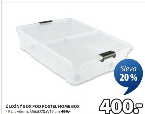 Úložný box s víkem