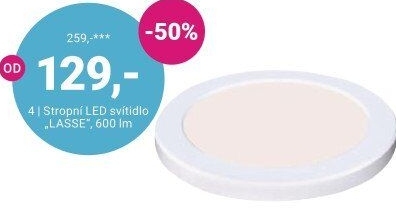 STROPNÍ LED SVÍTIDLO „LASSE“