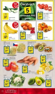 akční leták Tesco 4.12.2024-10.12.2024