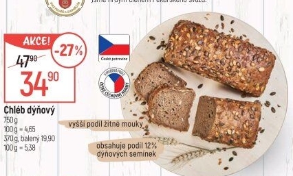 Chléb dýňový