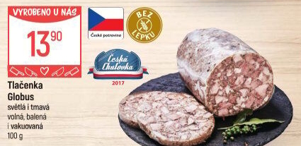 Tlačenka světlá Globus