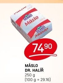 Máslo Dr.Halíř