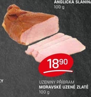 Moravské uzené zlatéPříbramská uzenina