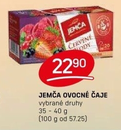 Ovocný čaj Jemča