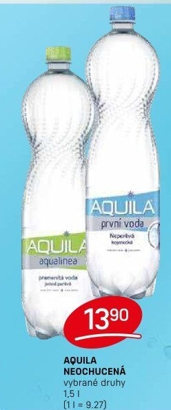 Přírodní voda Aquila
