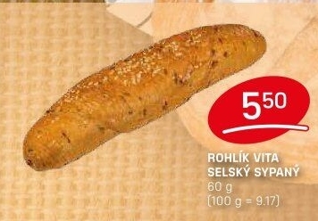 Rohlík Vita selský