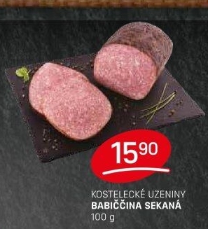 Sekaná babiččina Kostelecké uzeniny