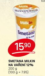 Smetana Milkin 12%