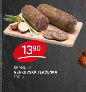 Tlačenka venkovská Krahulík