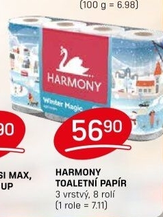 Toaletní papír 3vrstvý Harmony