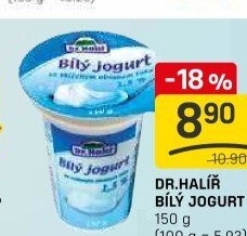 Bílý jogurt Dr.Halíř