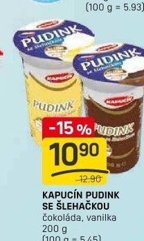 Dezert pudink Kapucín