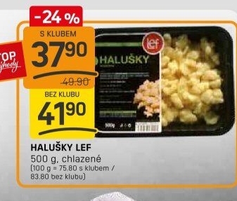 Halušky Lef