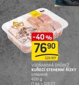 Kuřecí stehenní řízky Vodňanské kuře