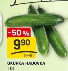Okurka salátová - hadovka
